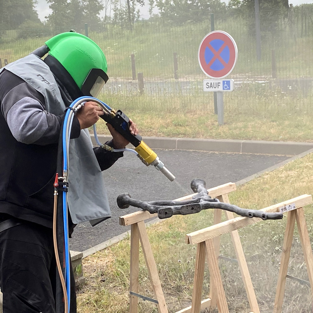 Aérogommeuse bois et décapage de supports fragiles - Probanet